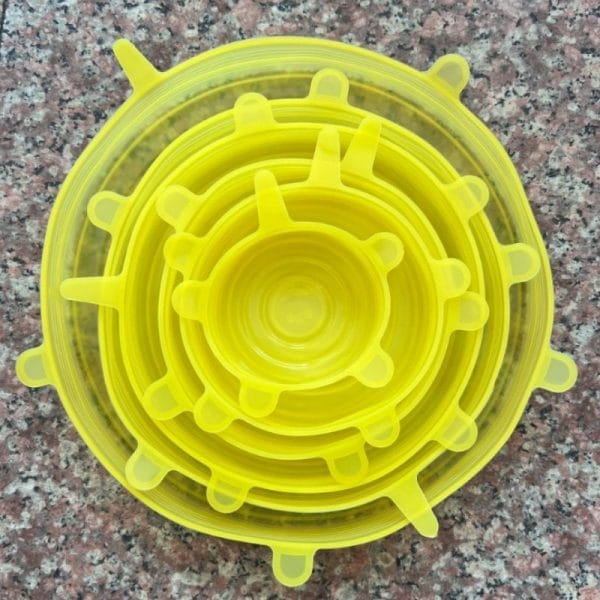 Tapas de Silicona para Recipientes, Set de 6 Piezas - Imagen 2