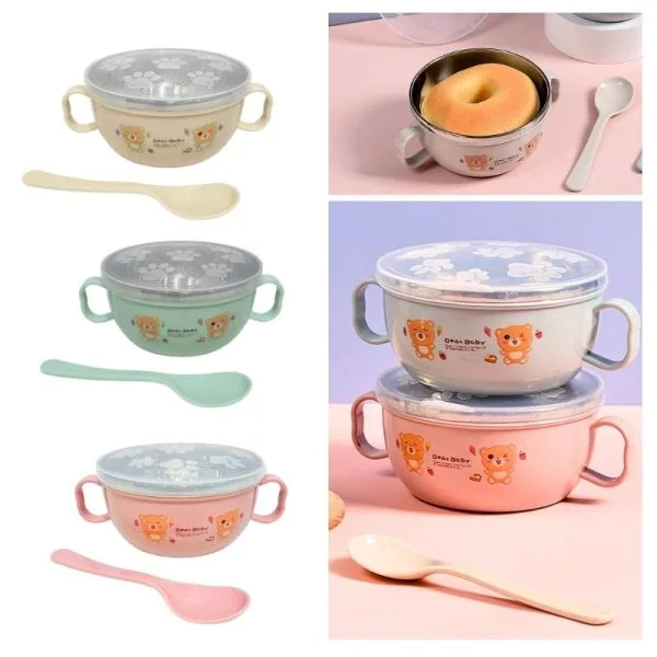 Taper Infantil de Acero con Cuchara