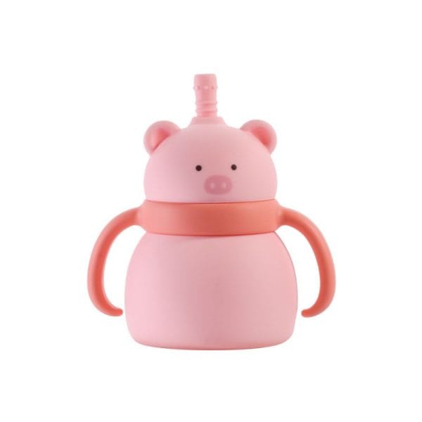 VASO DE SILICONA ANIMALITOS CON CAÑITA - Imagen 7