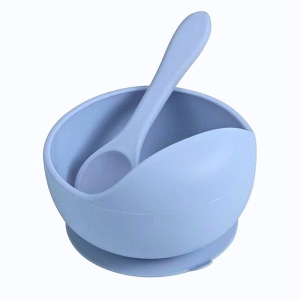 Cuenco de Silicona Infantil con Cuchara, Presentación en Cajita - Imagen 2
