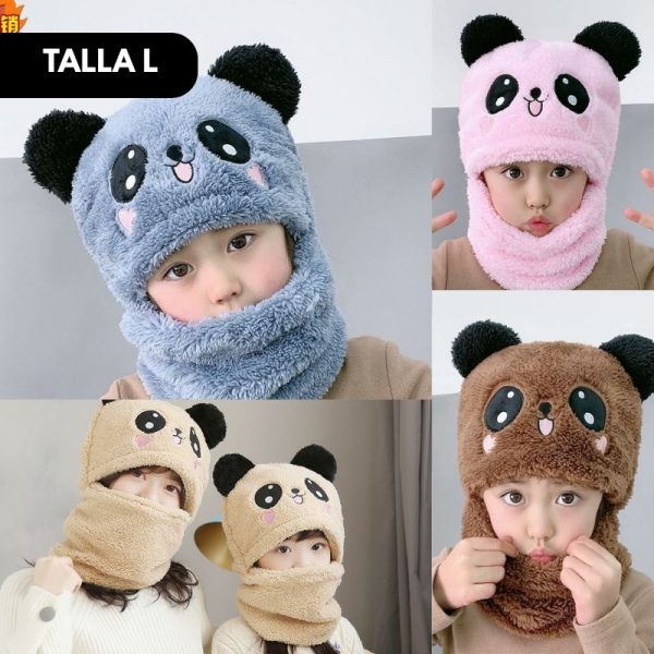 Gorro con Cuellera Pandita Talla L