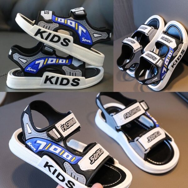 SANDALIA INFANTIL KIDS AZUL