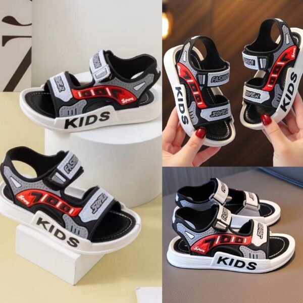 SANDALIA INFANTIL KIDS ROJO