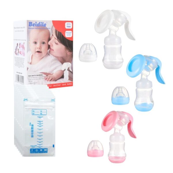 EXTRACTOR DE LECHE + BOLSA RECOLECTORA