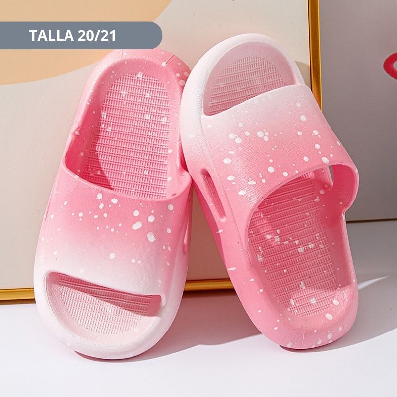 SANDALIA MANCHITAS ROSADO TALLA 20-41 - Imagen 2