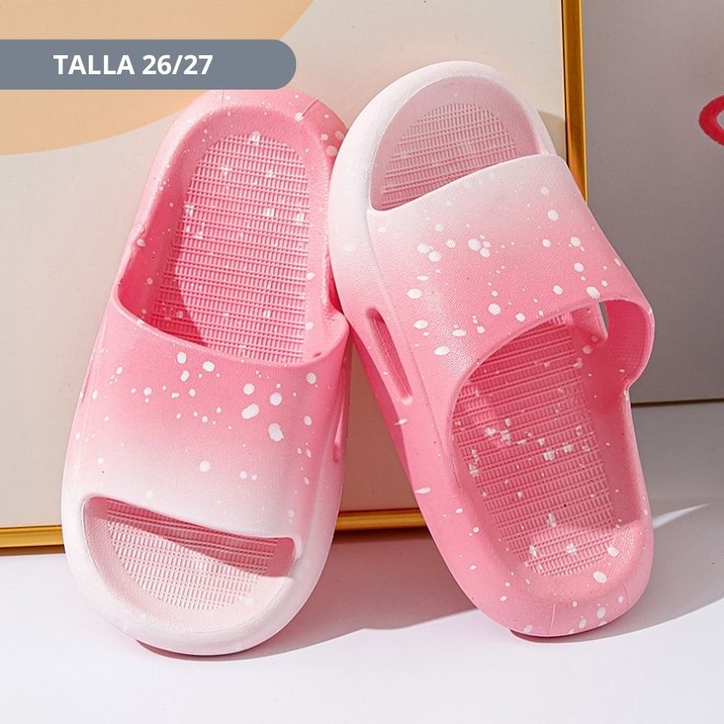 SANDALIA MANCHITAS ROSADO TALLA 20-41 - Imagen 5