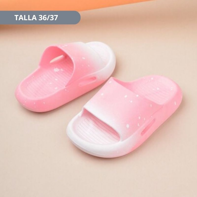 SANDALIA MANCHITAS ROSADO TALLA 20-41 - Imagen 10