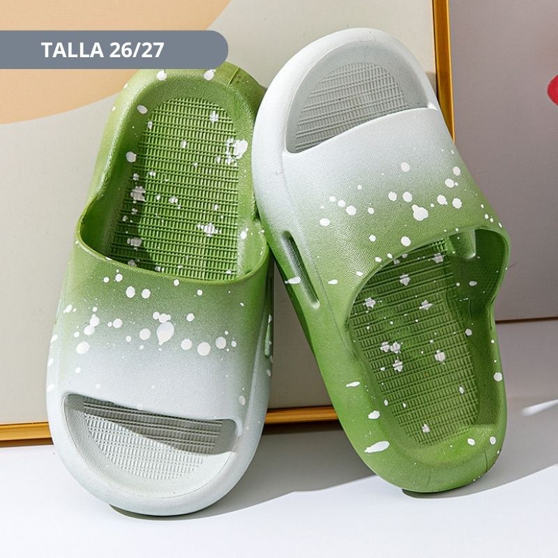 SANDALIA MANCHITAS VERDE TALLA 20 - 41 - Imagen 5