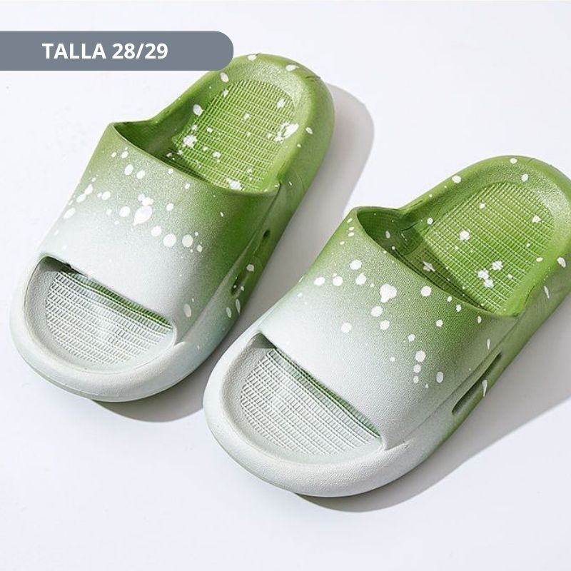 SANDALIA MANCHITAS VERDE TALLA 20 - 41 - Imagen 6