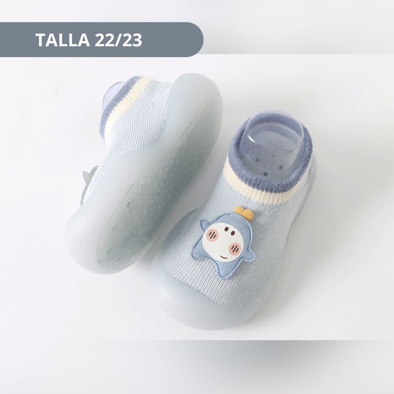 ZAPAMEDIA INFANTIL PASTEL CELESTE - Imagen 4