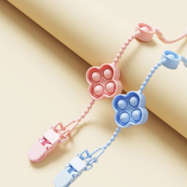 SUJETADOR DE SILICONA POP IT EN BOLSITA