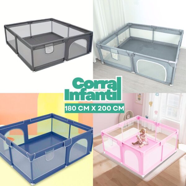 CORRAL INFANTIL 180X200 CM