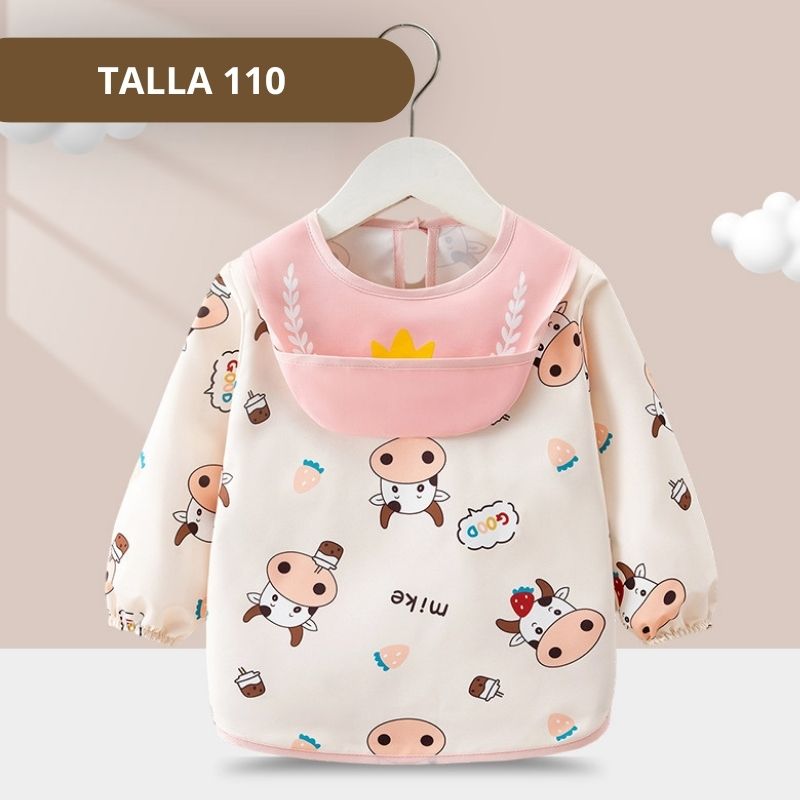 BABERO CON MANGAS Y BANDEJA CORONA TALLA 110 - Imagen 3