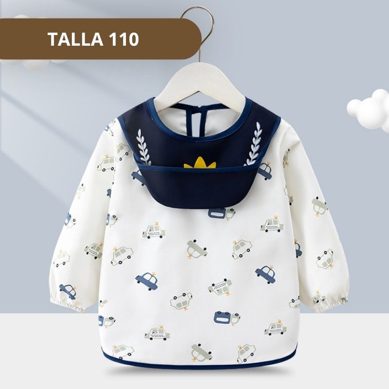 BABERO CON MANGAS Y BANDEJA CORONA TALLA 110 - Imagen 4