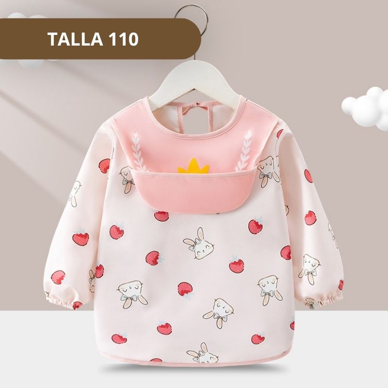 BABERO CON MANGAS Y BANDEJA CORONA TALLA 110 - Imagen 6