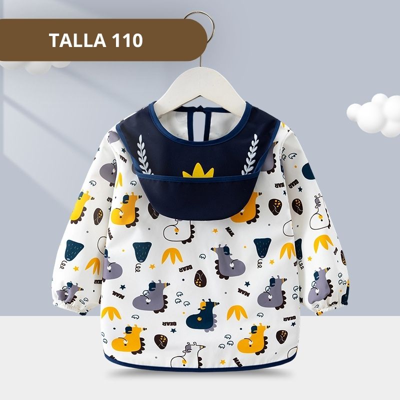 BABERO CON MANGAS Y BANDEJA CORONA TALLA 110 - Imagen 2