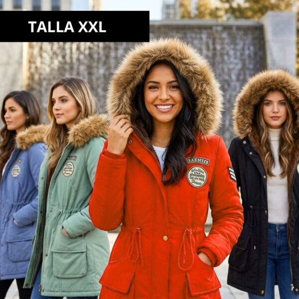 CASACA PARKA PARA DAMA URBAN TALLA XXL