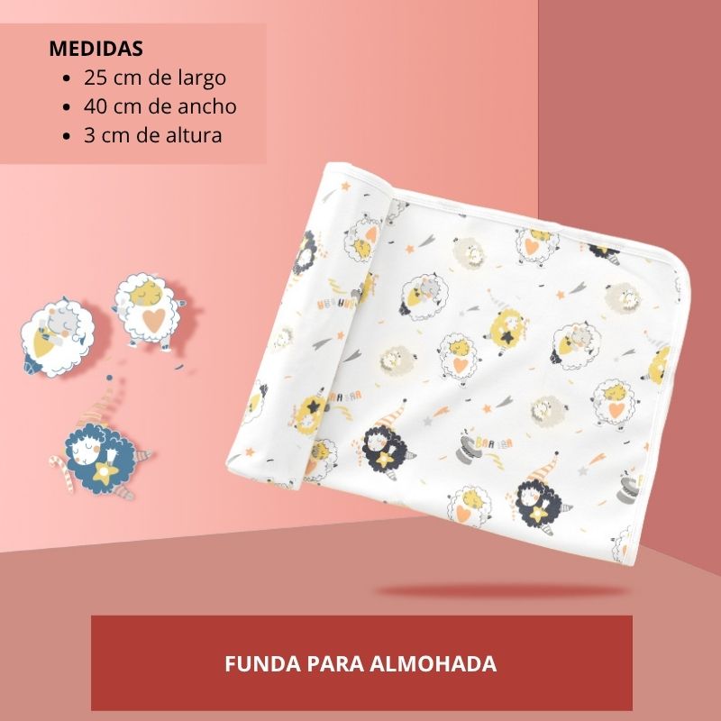 FUNDA DE ALMOHADA 40CM X 25CM X3cm - Imagen 6