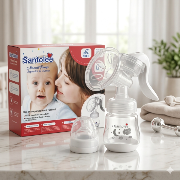 EXTRACTOR DE LECHE MANUAL SANTOLEE