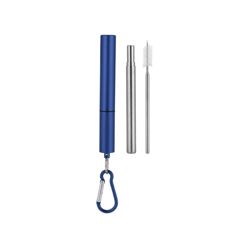 SORBETE DE METAL✅RETRACTIL PORTABLE - Imagen 2