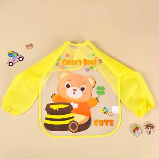 MANDIL PARA BEBE ✅ CON MANGAS - Imagen 9